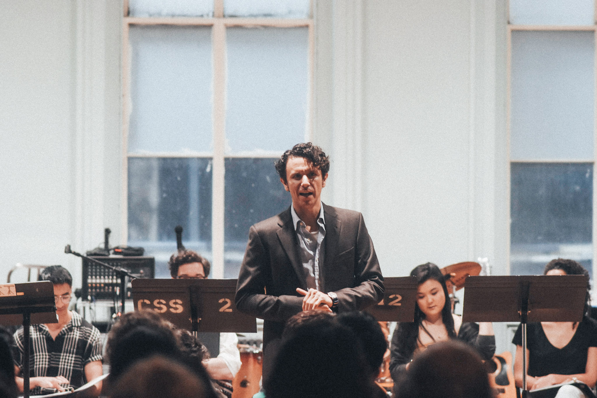  Co-Artistic Director Aaron Rossini // Photo by Kyle Studstill 