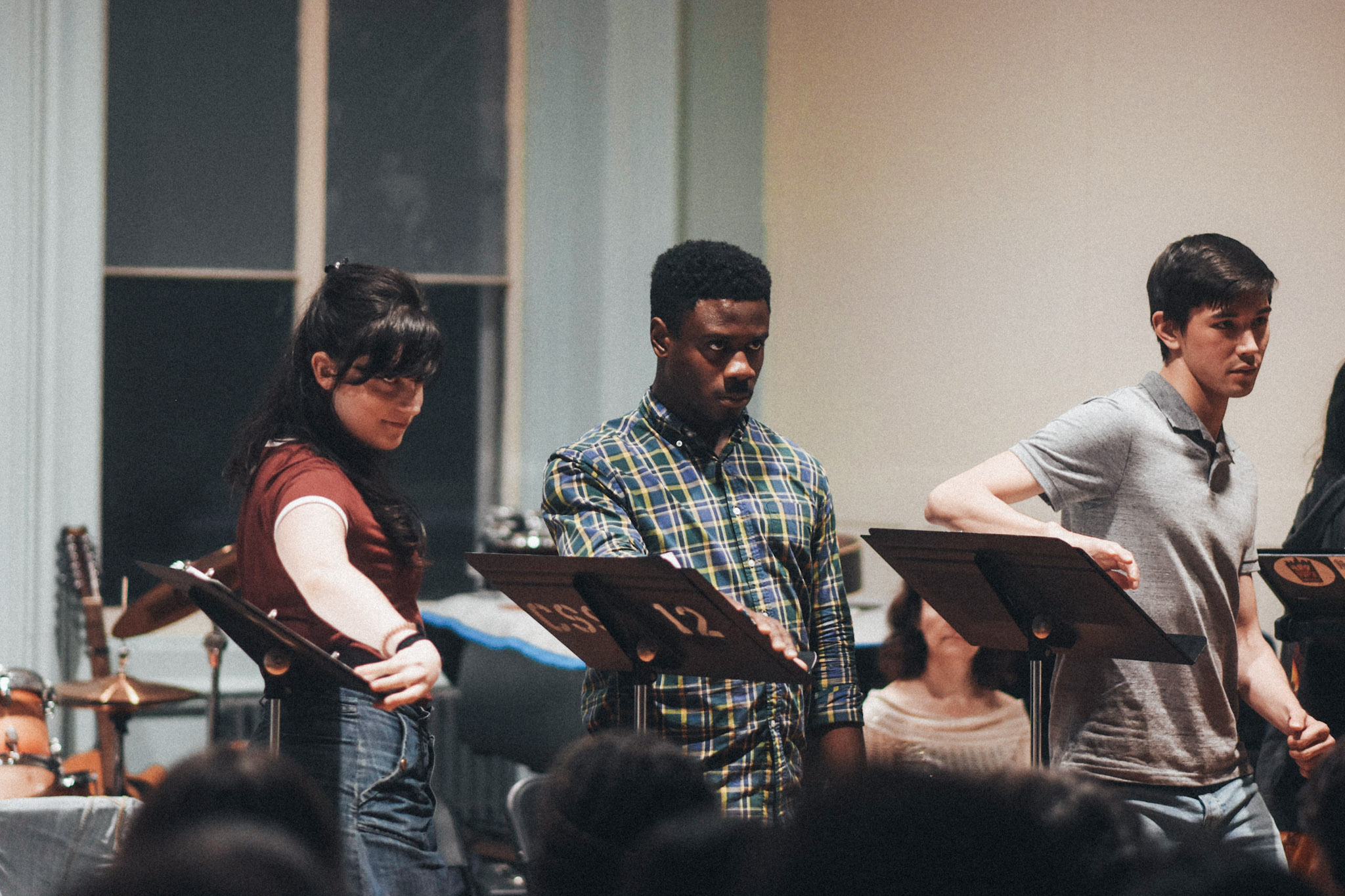  Liba Vaynberg, Marchánt Davis, and Connor Johnston // Photo by Kyle Studstill 