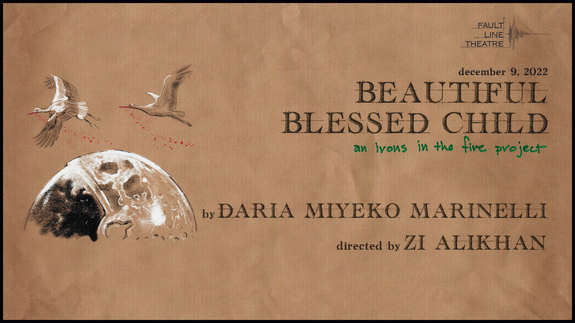 Beautiful Blessed Child Poster (with border).png
