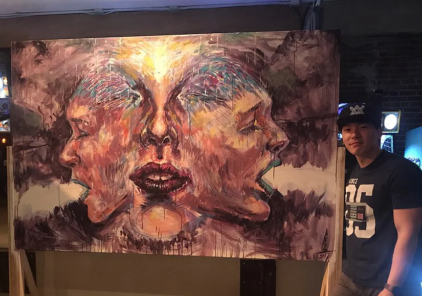  2hour Mural live-painting @ special SNAG  