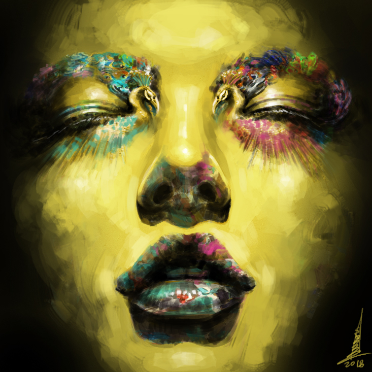  Photoshop painting mock-up 