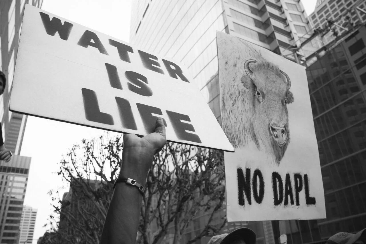 Digital by TK Anderson : NO DAPL , Downtown Los Angeles Protest