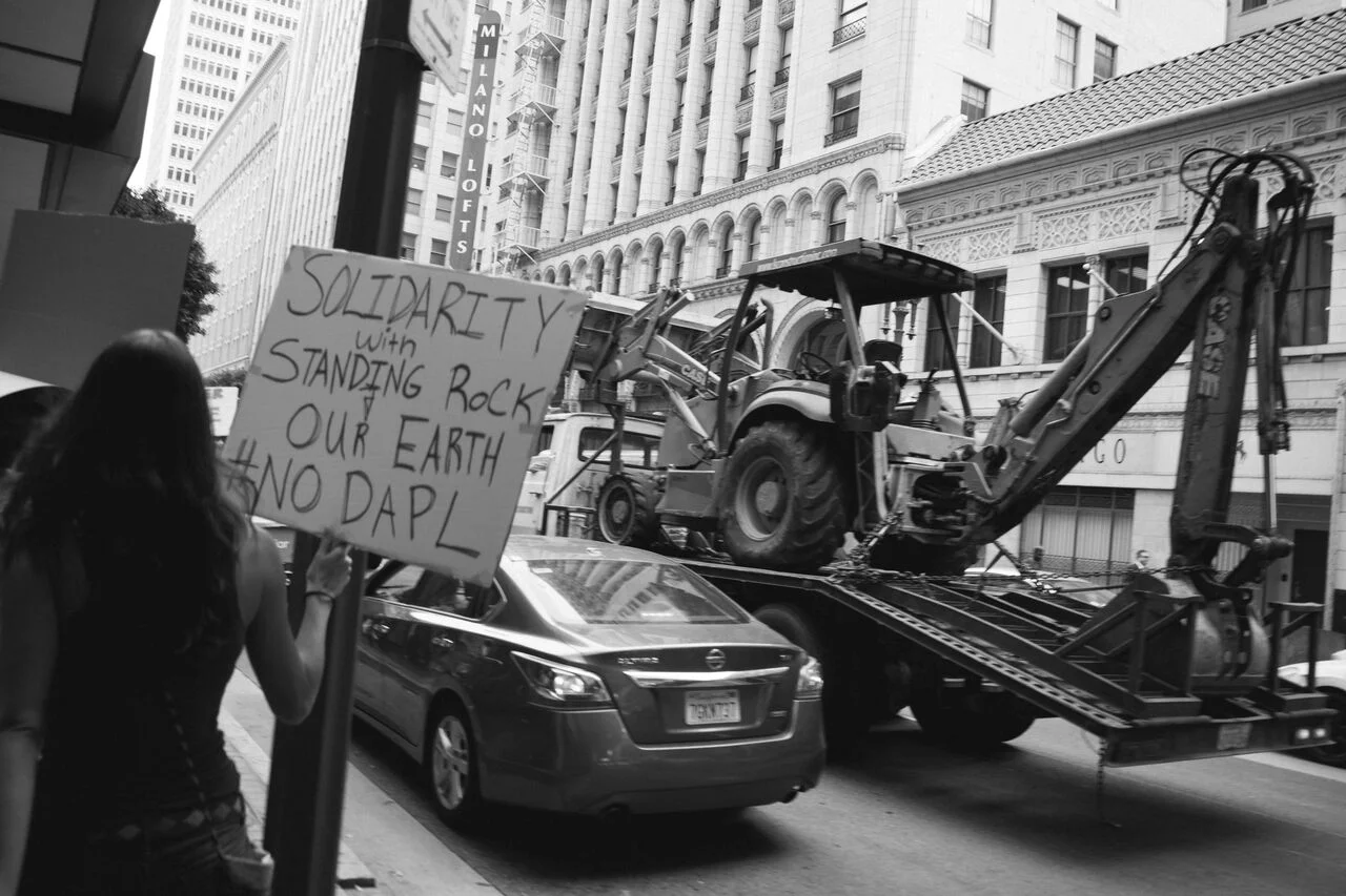 Digital by TK Anderson : NO DAPL , Downtown Los Angeles Protest