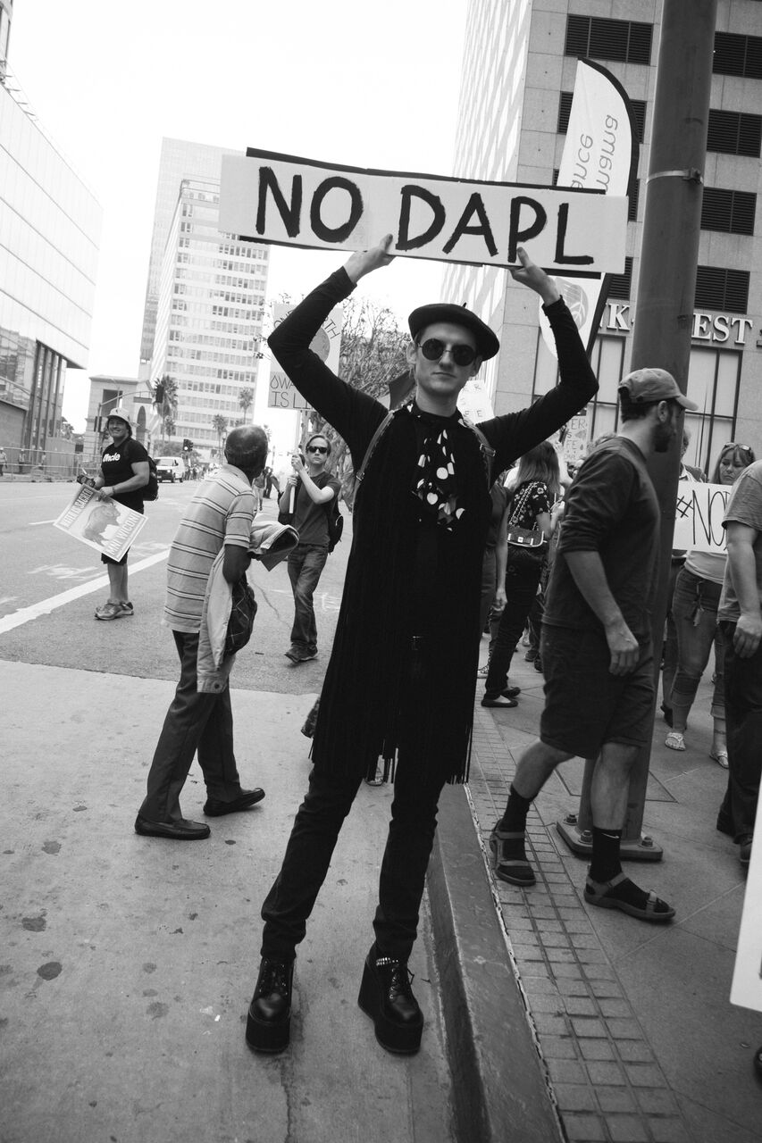 Digital by TK Anderson : NO DAPL , Downtown Los Angeles Protest 