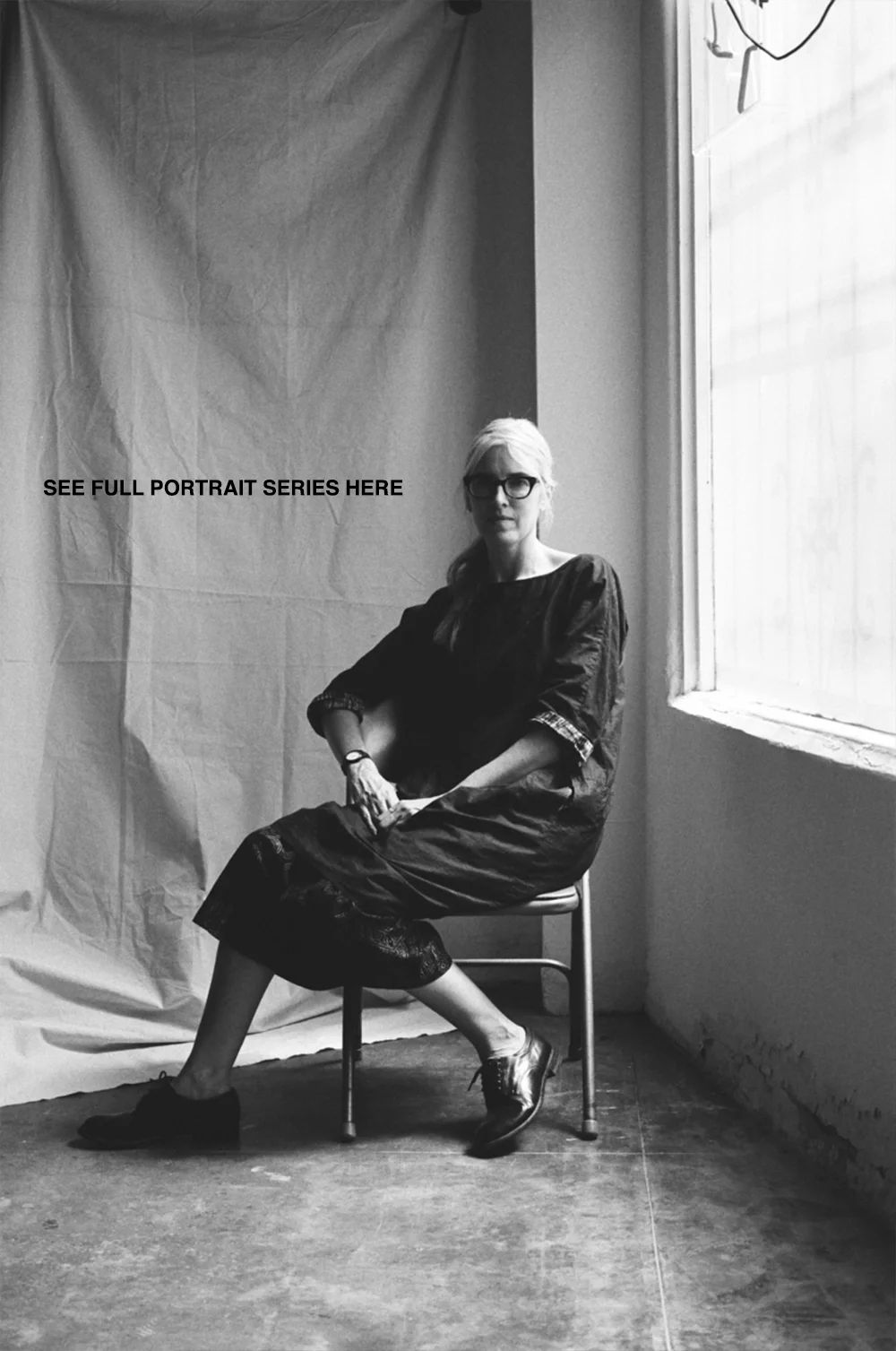 Artist, Jenny Monick Photography by Dan Monick , all shot on black and white film Art Direction and Wardrobe Styling by Monica Reyes Featured Brands : Elsa Esturgie, Pas de Calais, Mixed Business