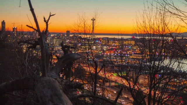 Seattle Sunset Timelapse