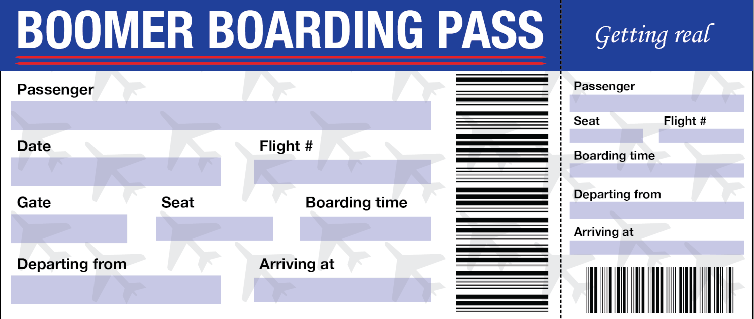 Boomer Boarding Pass