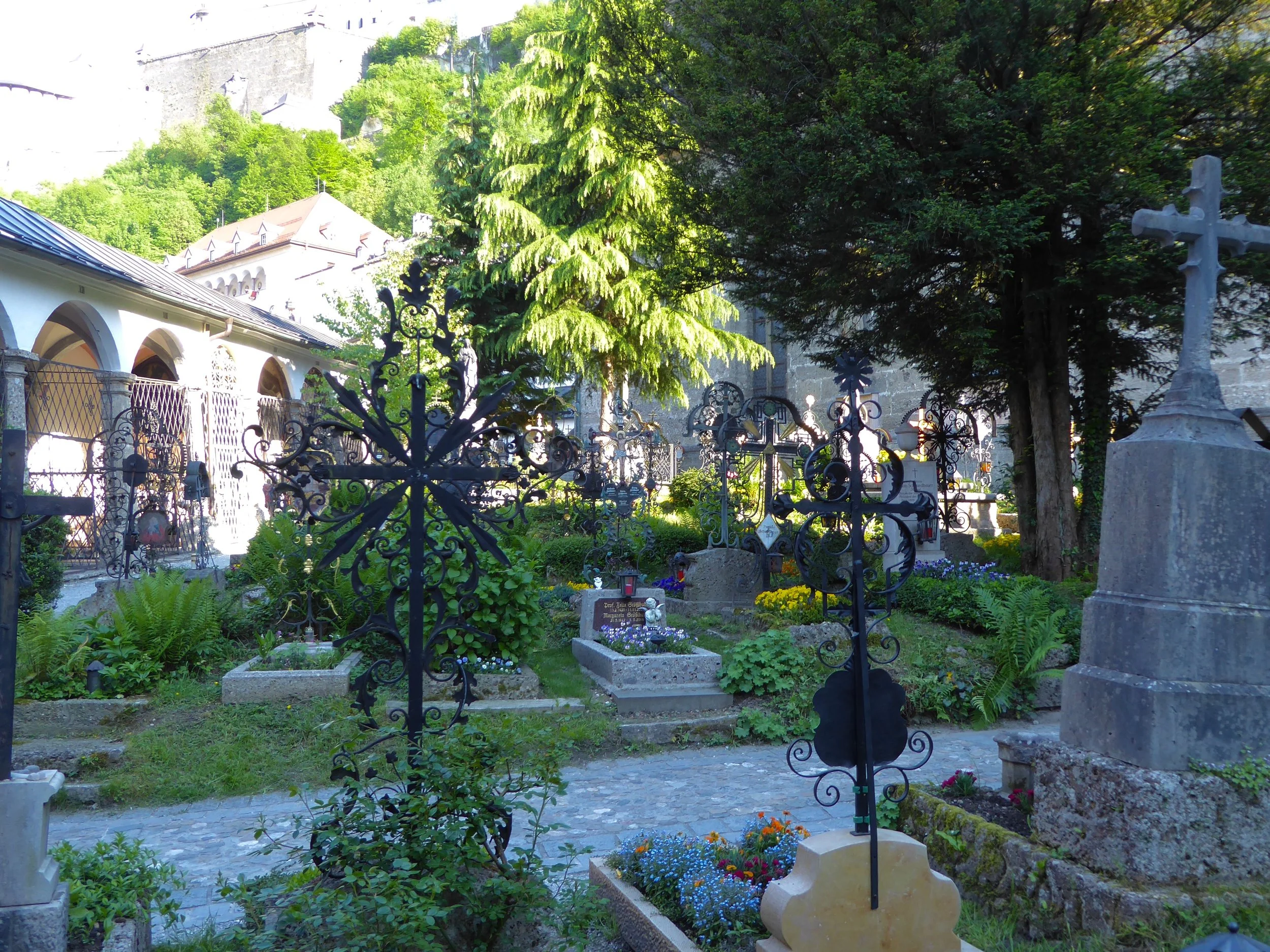 A very fancy graveyard.