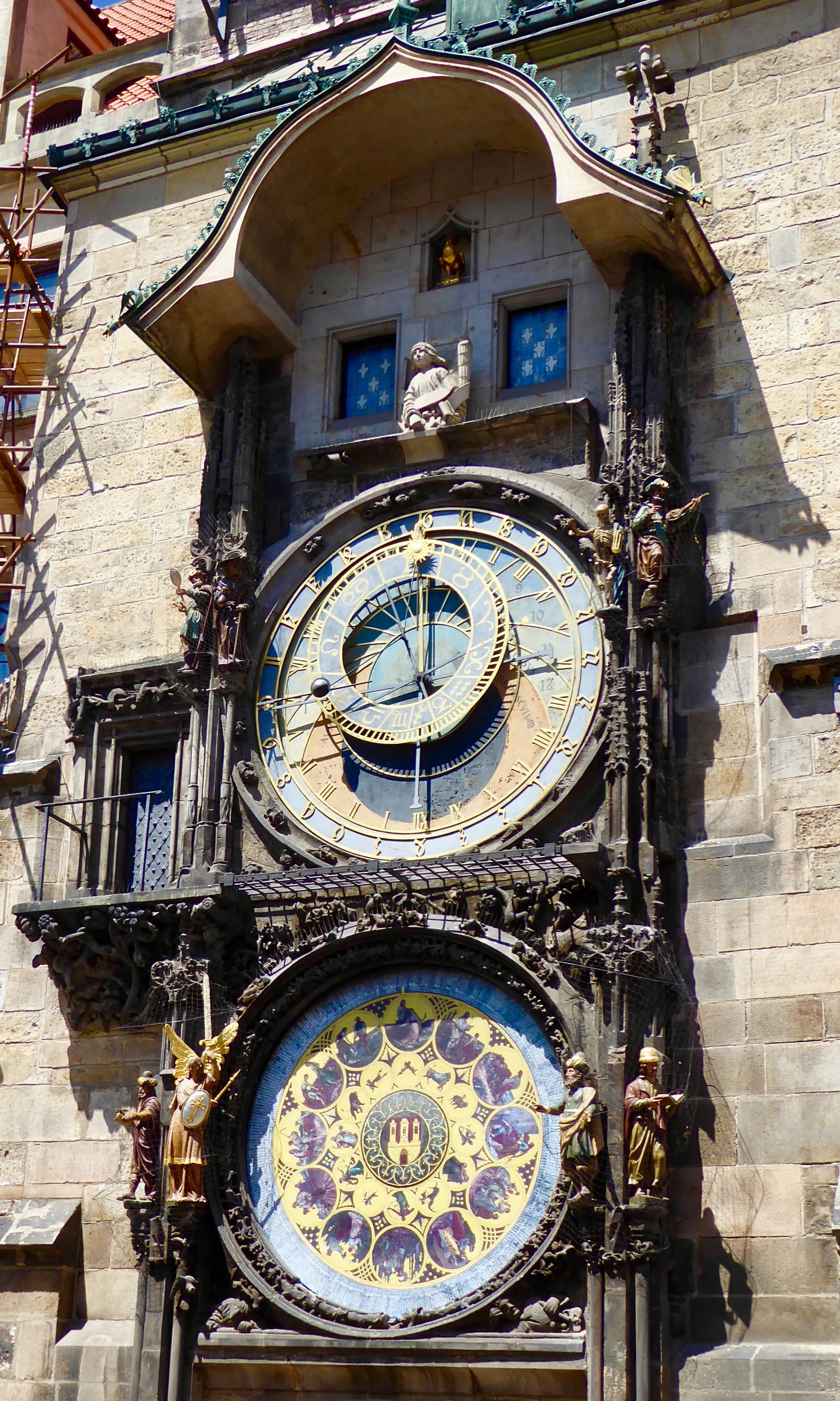 Astronomical clock.