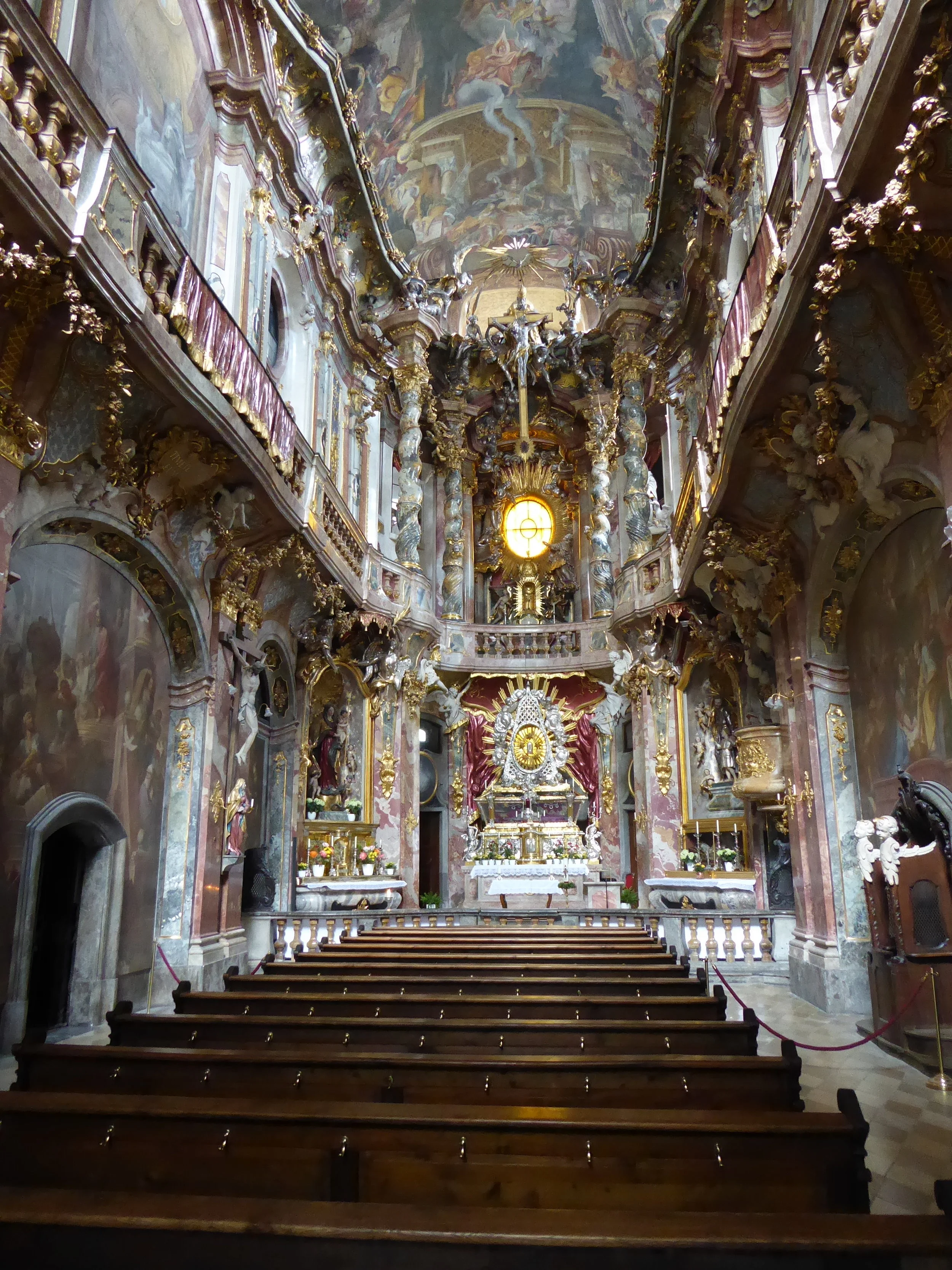 Visit to the Wieskirche, a UNESCO World Heritage Site.