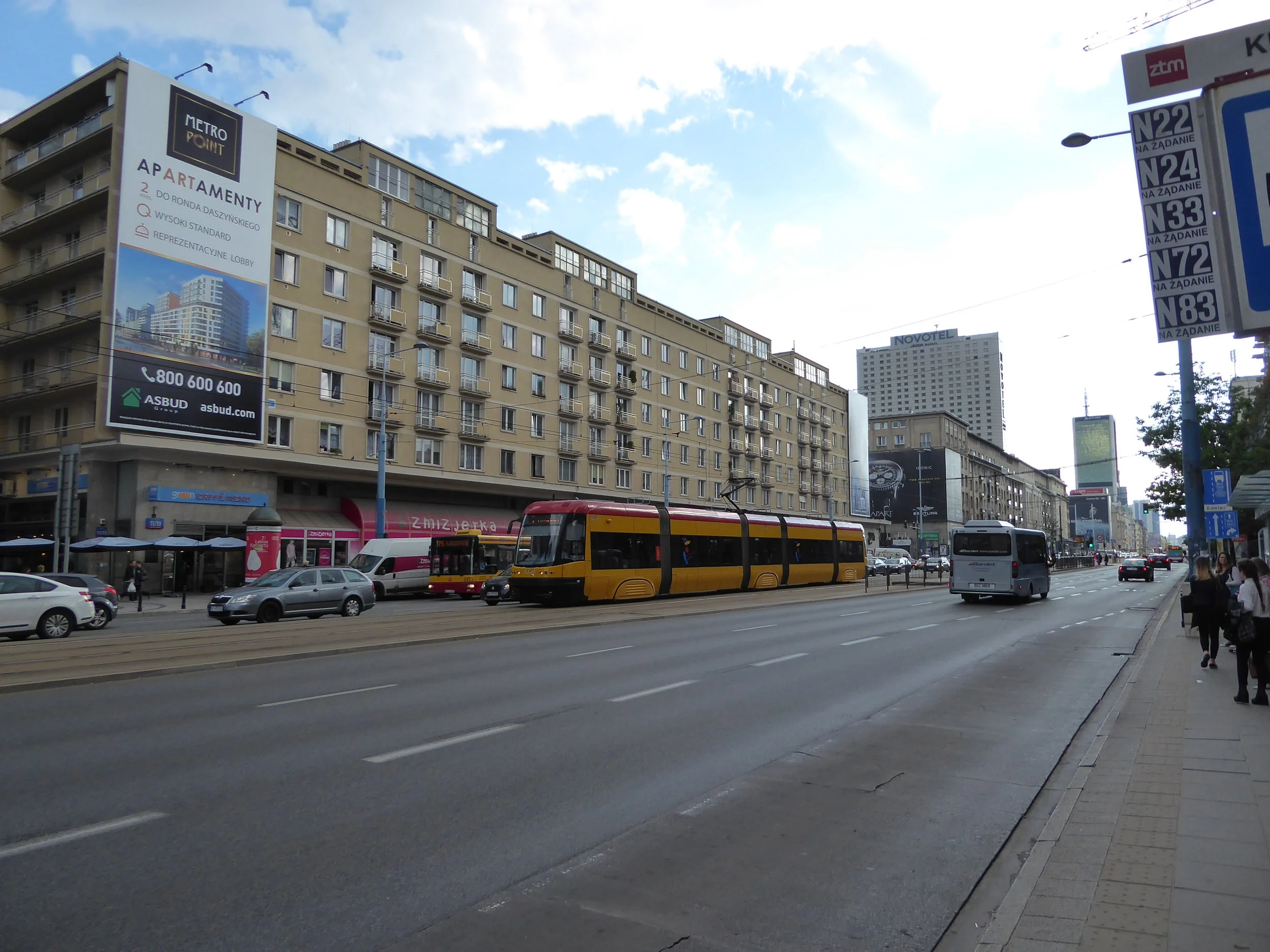 While much of Warsaw looks like this . . .