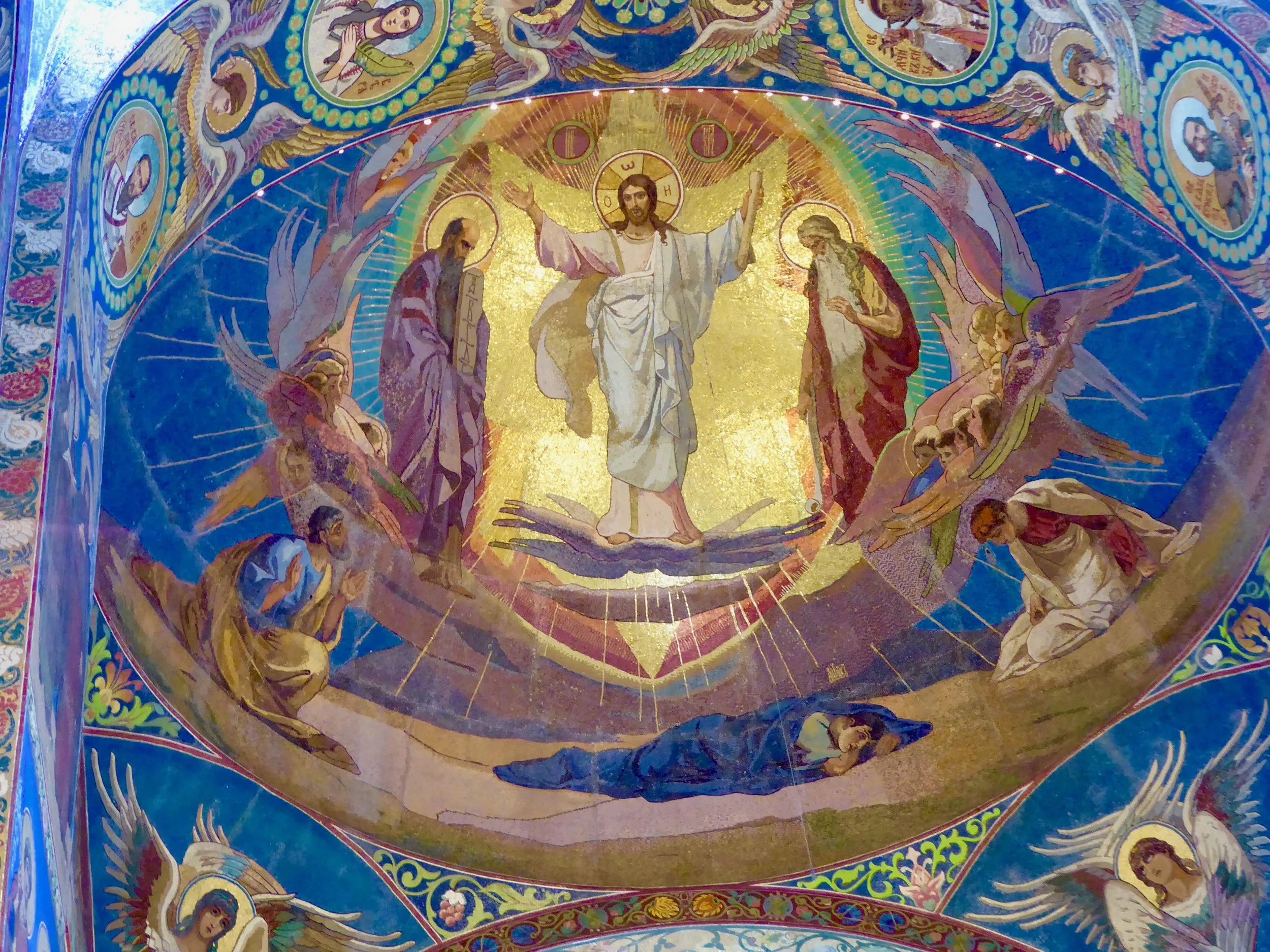 It seems that everywhere you look, there are ever more incredible mosaics in this church.