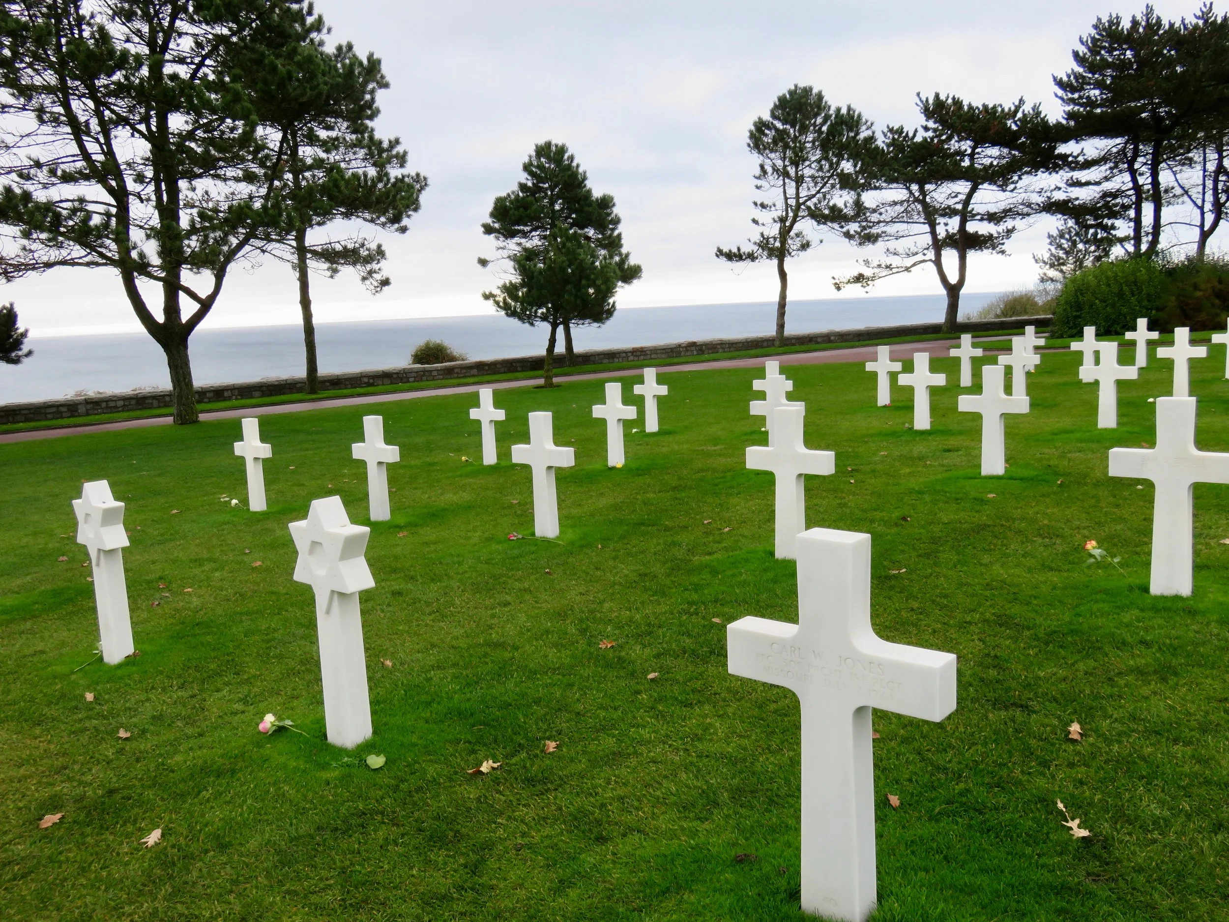 The extraordinary American Cemetery overlooking Utah Beach, Normandy
