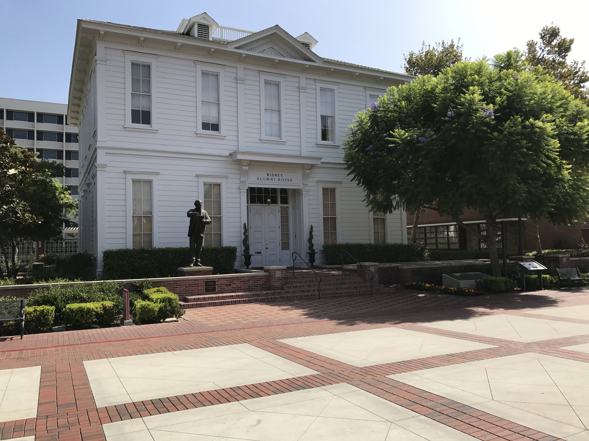 USC's first building, now the Alumni House