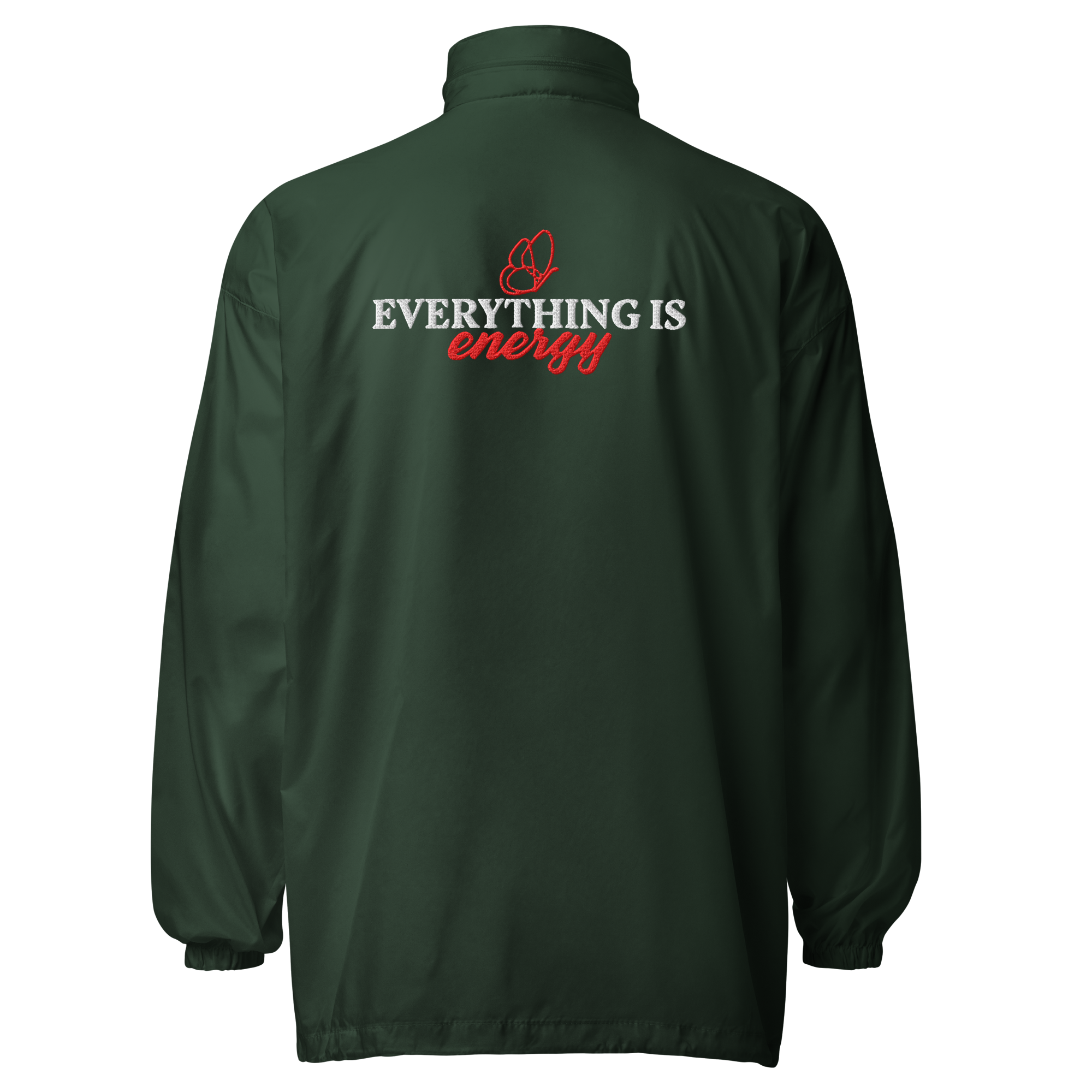 basic-unisex-windbreaker-forest-green-back-6962c1a40e982.png