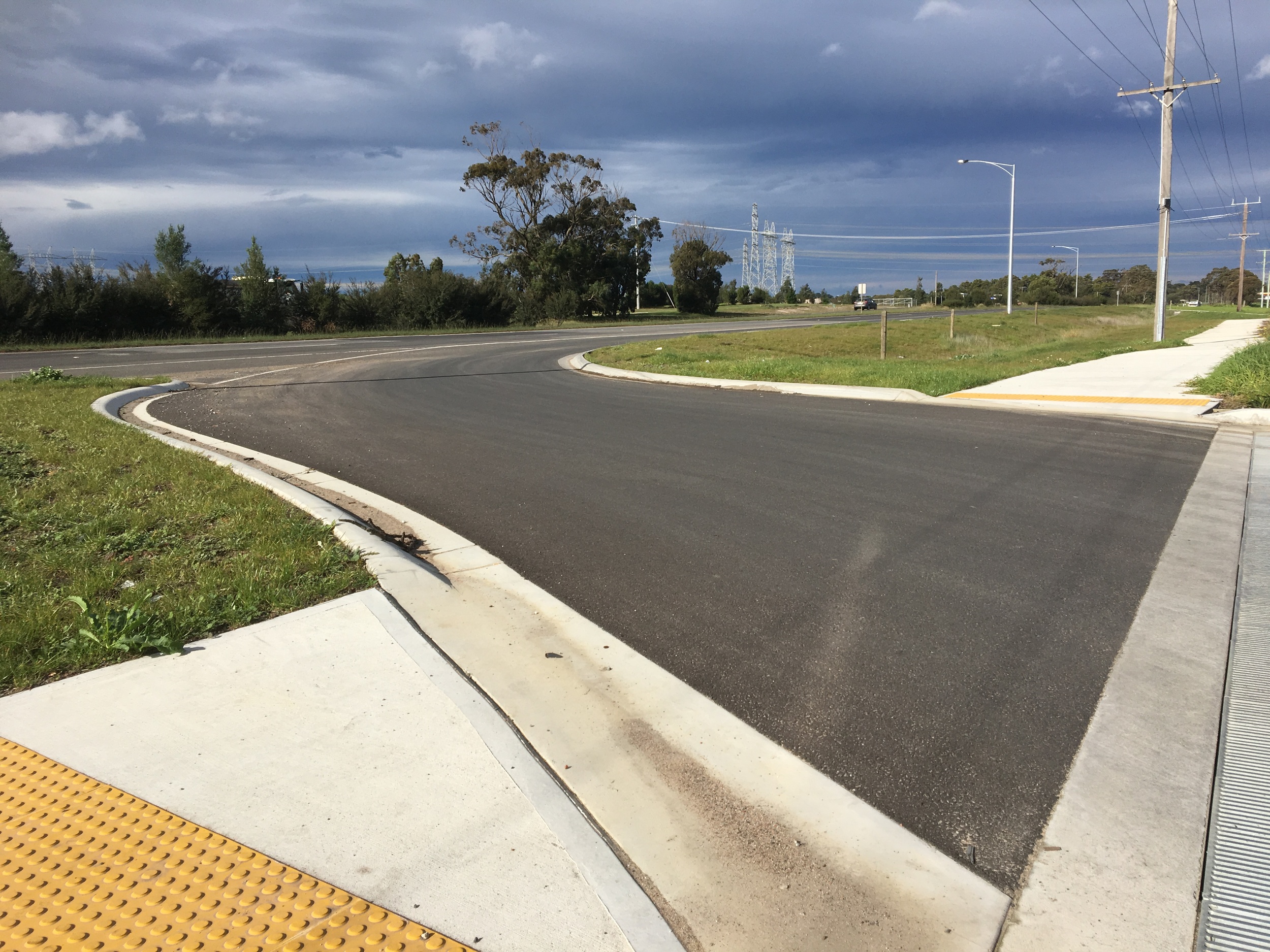 Slip Lane Construction, Lynbrook