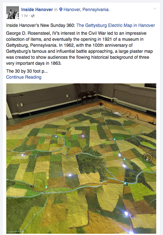 An interactive 360 photo as shown in a Facebook post.
