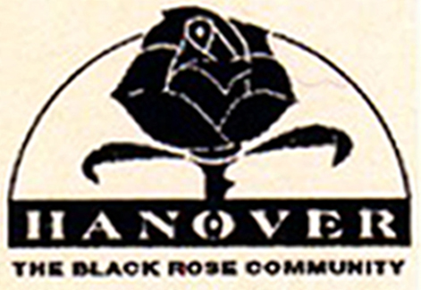 The black rose used in a Hanover area advertisement.