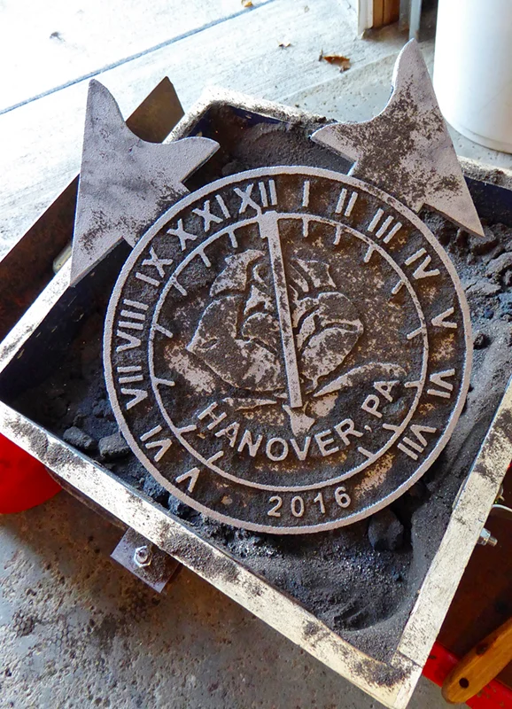 Sundial and gnomons - courtesy of Chet Roberts/ANCR Sundials