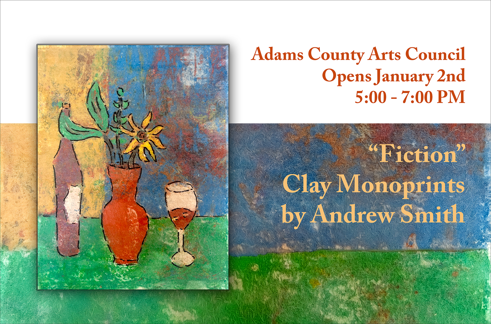 Fiction: A Figurative Abstraction Exhibit of Clay Monoprints