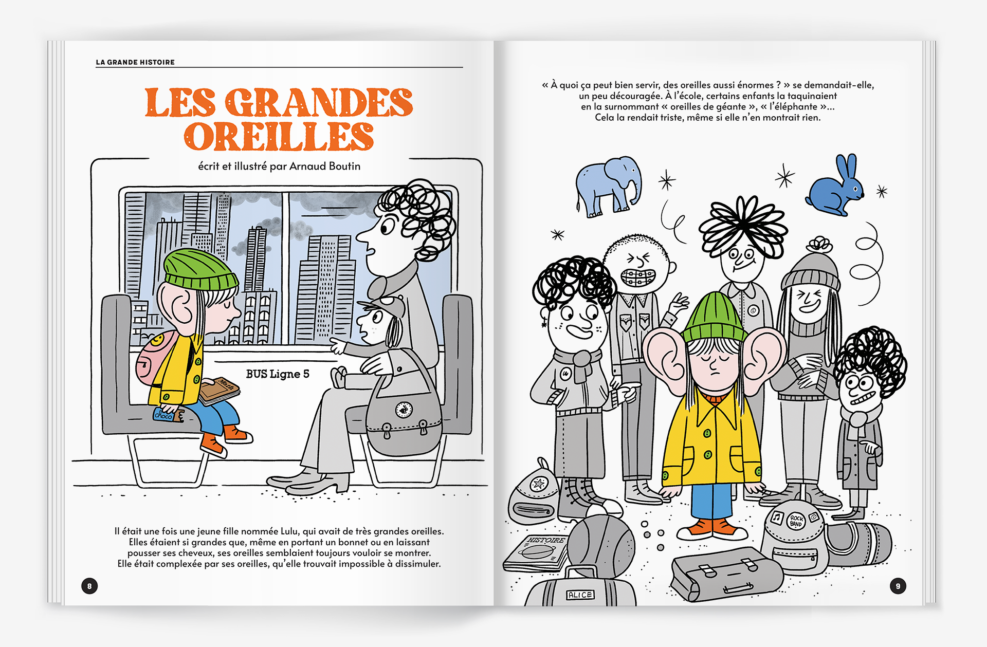 LES GRANDES OREILLES - STORYTELLING - PICTURE BOOK