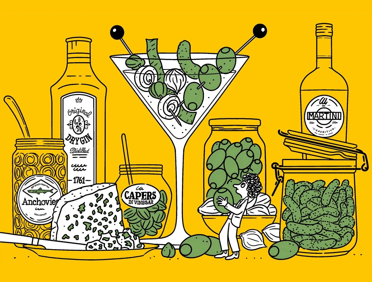 Grub Street • Why Martinis Keep Getting Dirtier