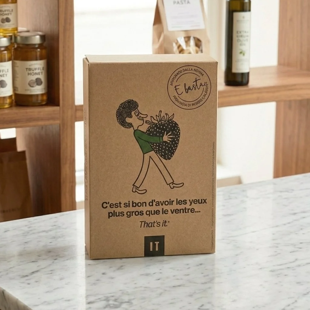 Italian Trattoria - Food Life desserts packaging - Arnaud Boutin