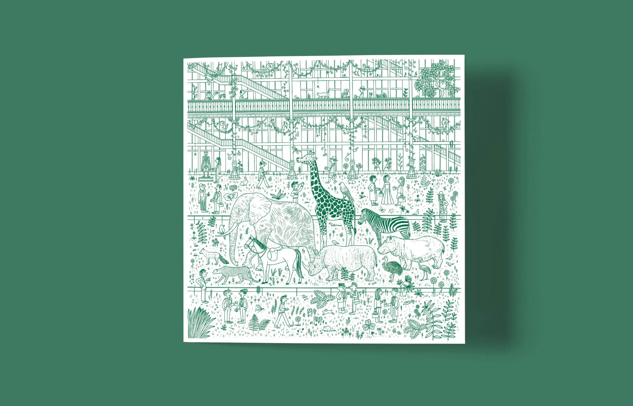 Hermès Museum Animals Event Invitation