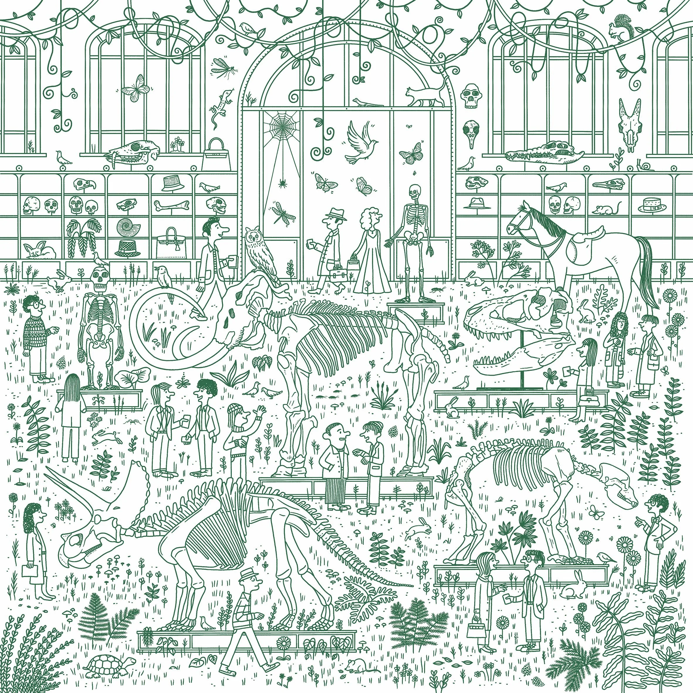 Hermès Museum Animals Event Invitation