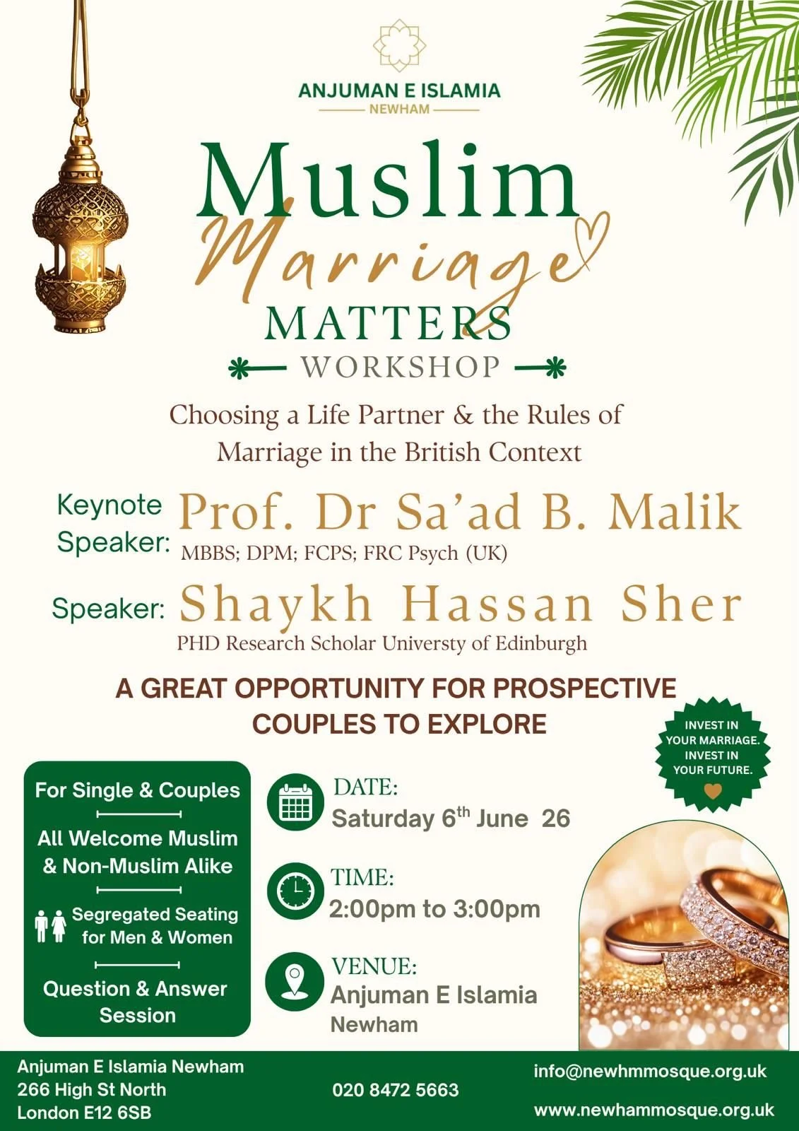 Marriage Matters Workshop