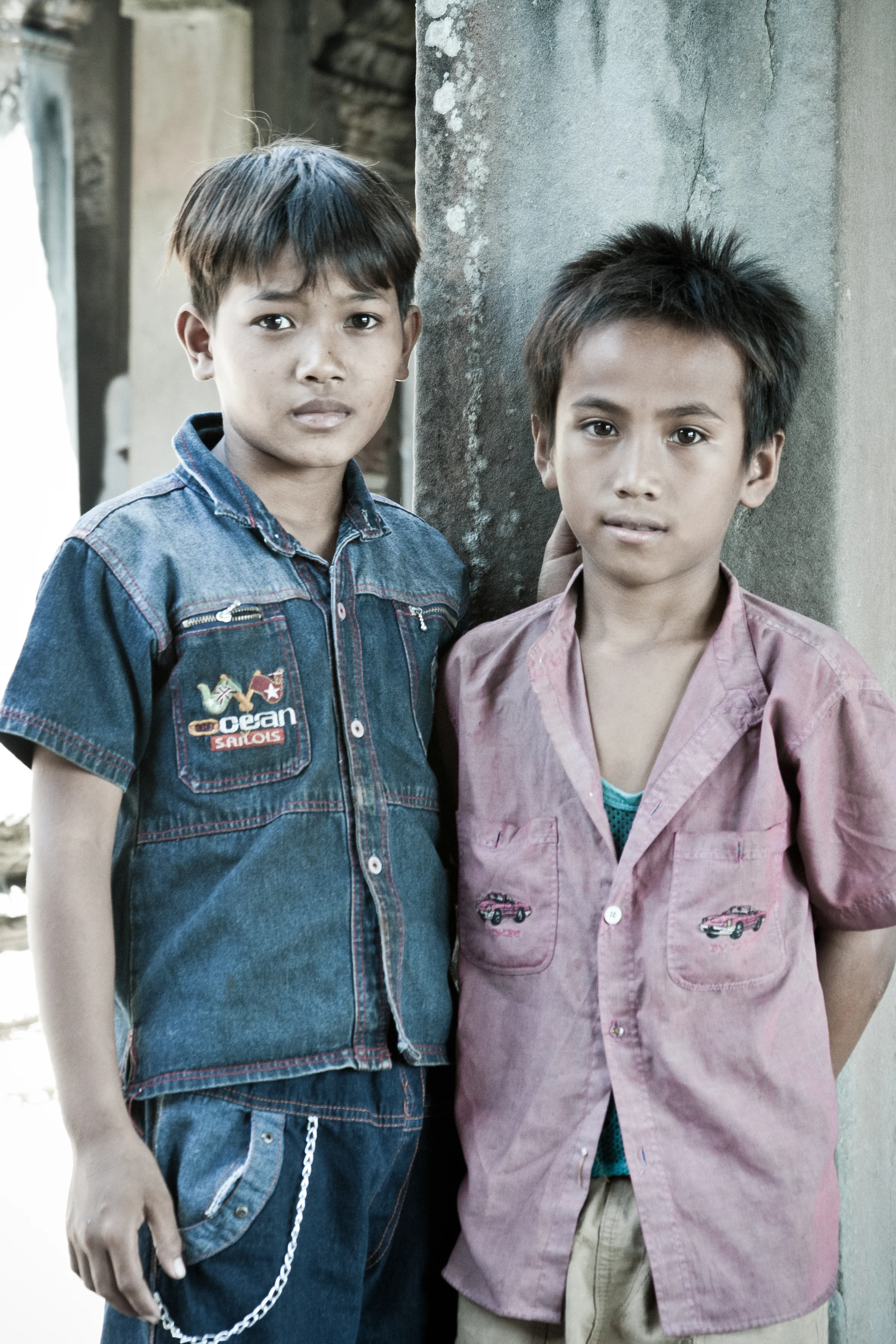 Boys at Angkor Wat