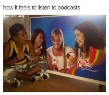 This is EXACTLY what it is like....complete with mouth full of cereal.