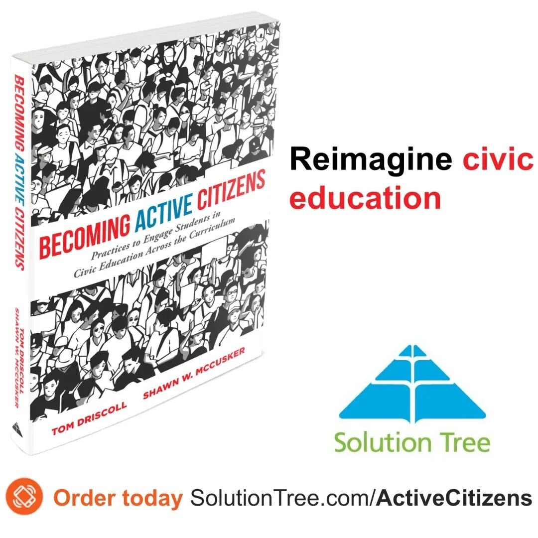 It's official! Pre-orders for &quot;Becoming Active Citizens,&quot; a book project years in the making with friend and co-author @smc617 are now available. (Link in bio and on image) Looking forward to continued engagement with educators around meani