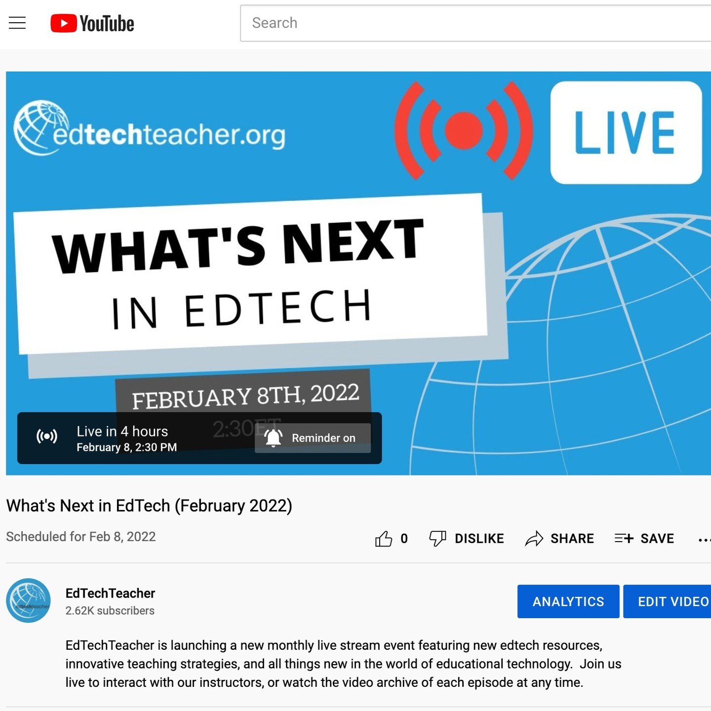 Our new monthly @edtechteacher21 show &quot;What's Next in EdTech&quot; is live today at 2:30ET! I'll be joined by @avrarachel and will be sharing new resources &amp; features from Google for Education, @bookcreatorapp, @canva , Sutori &amp; more. Si