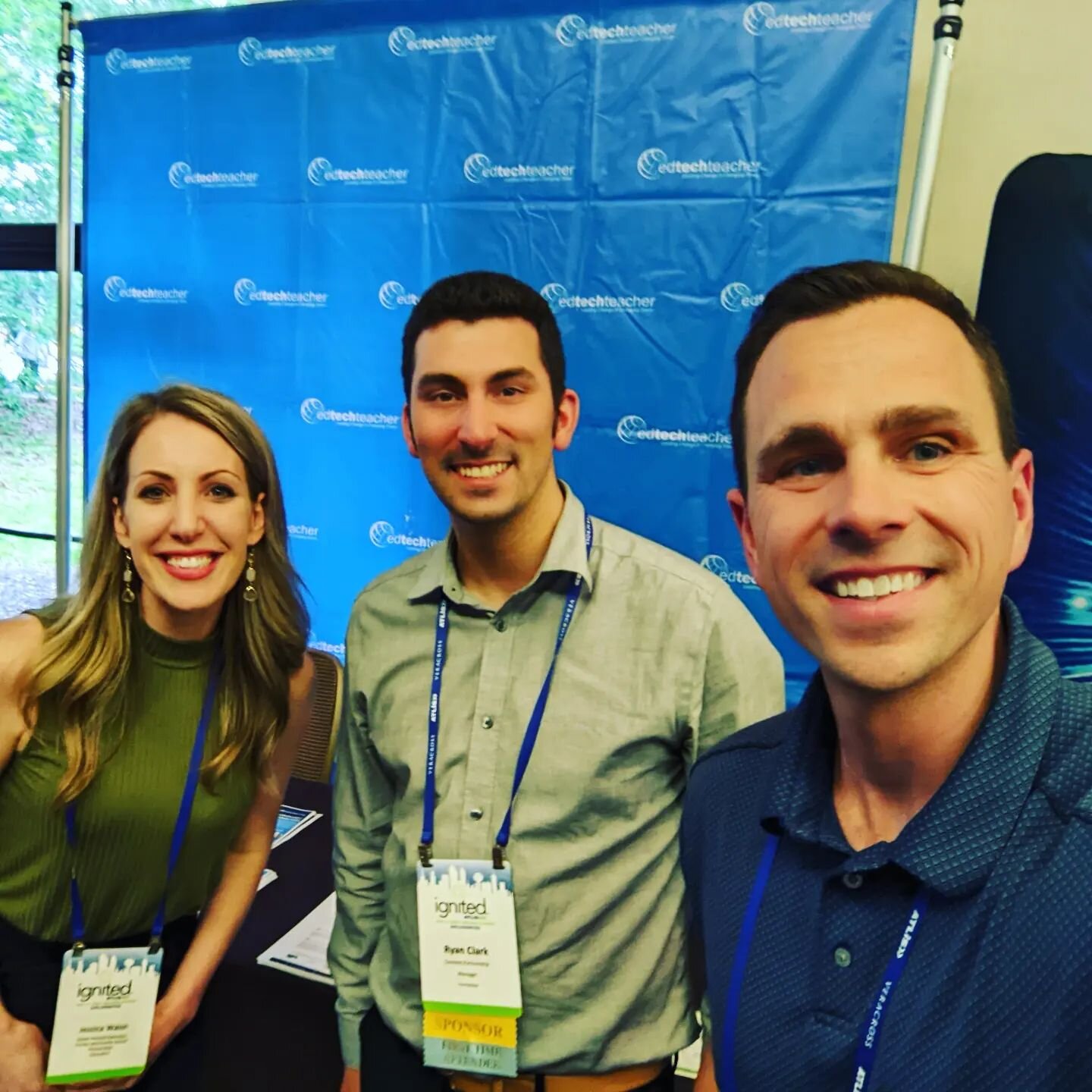 Enjoying my time at #AtlisIgnited!  Collaborating with the team @goformative in our @edtechteacher21 booth, such amazing people and a powerful platform! 

As usual, a top notch keynote delivered this morning by @rculatta of @isteconnects. 

And our n