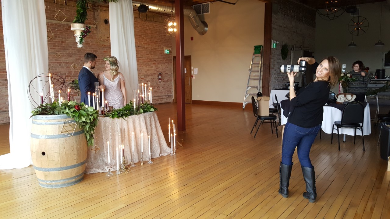 Denise Belanger in ACTION capturing all the magic! 