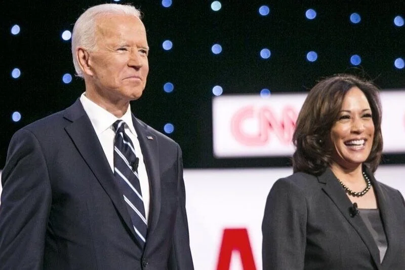 Joe Biden for President and Kamala Harris for Vice President