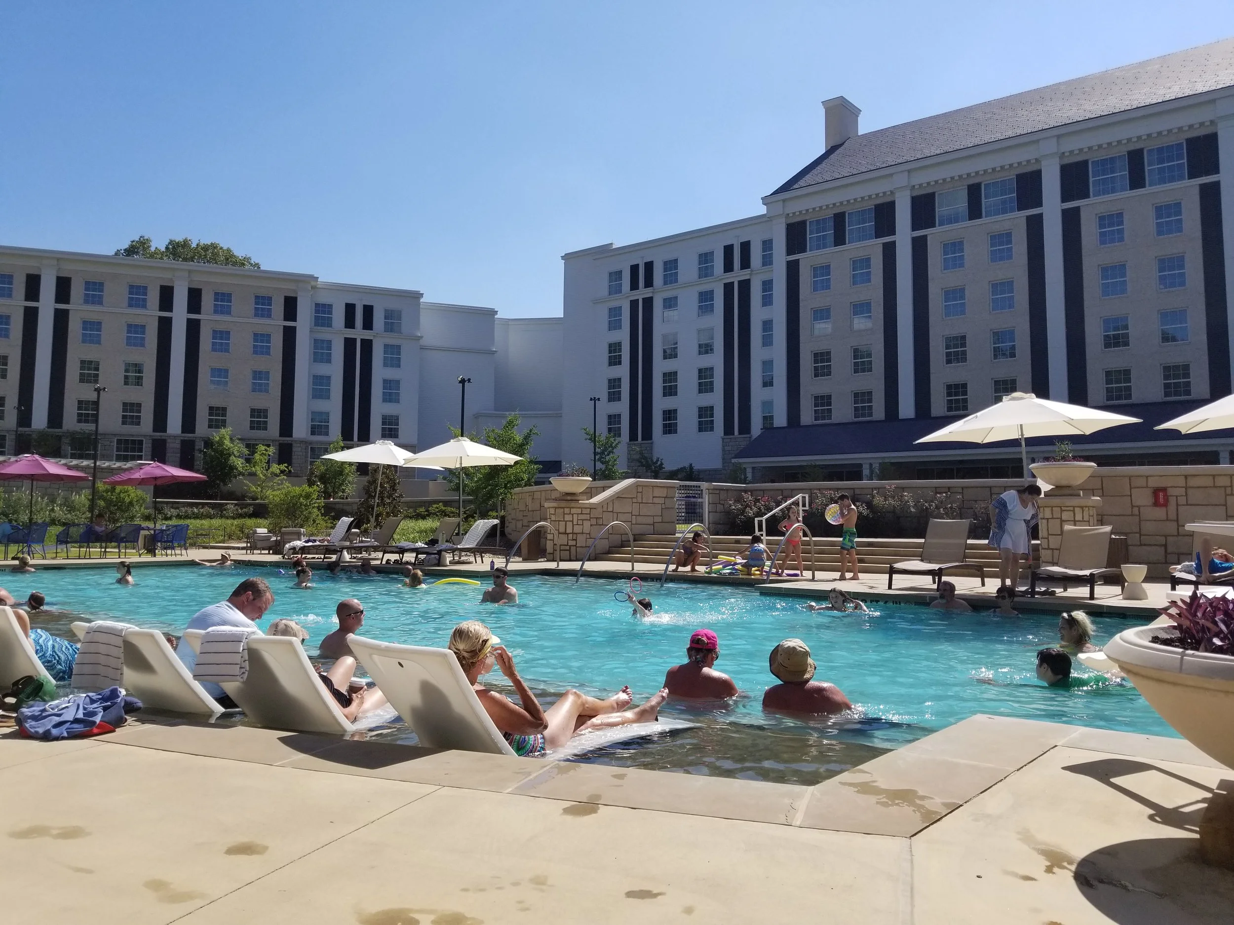 What a pool...