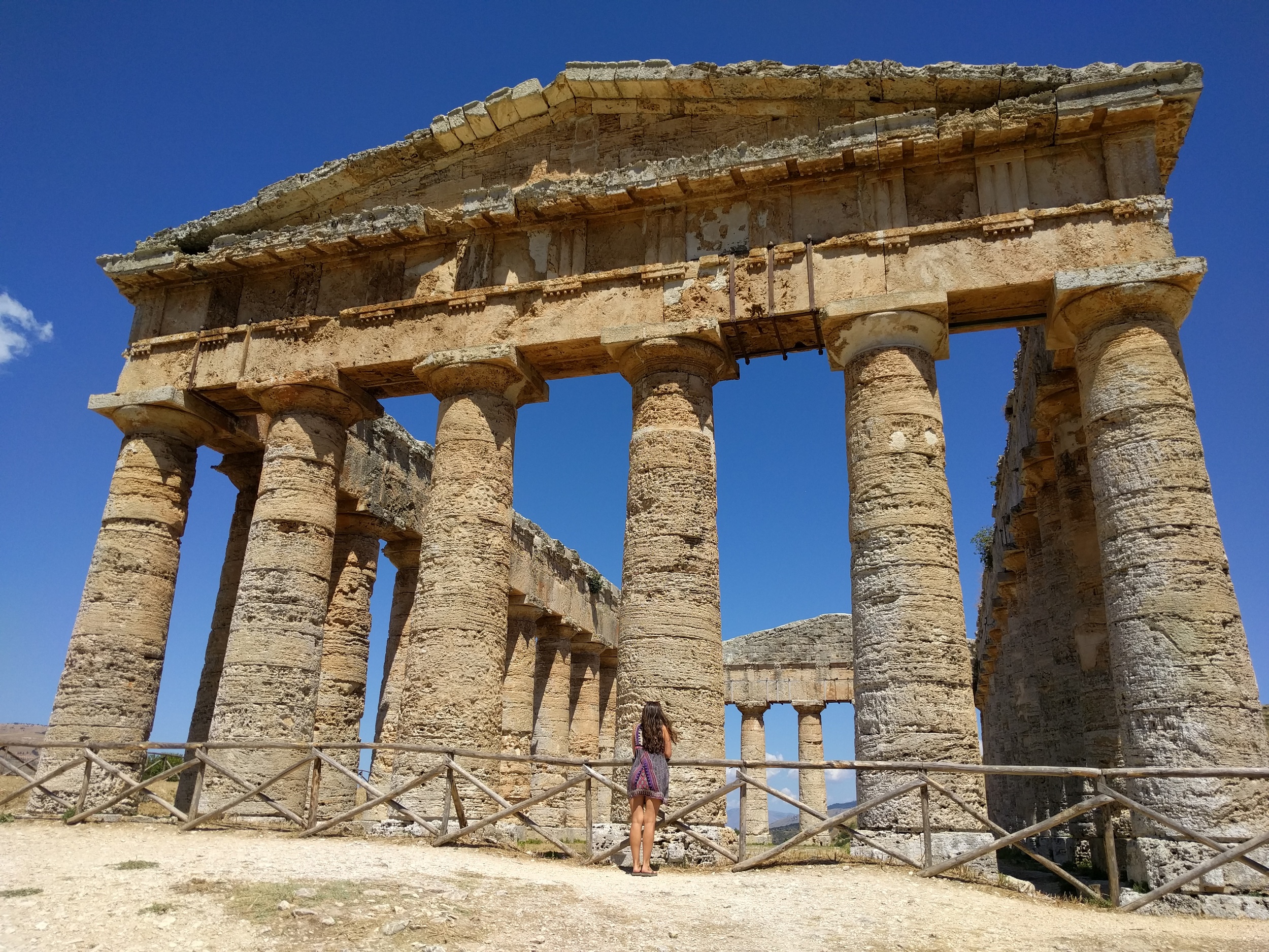 Greek Doric temple of Segesta