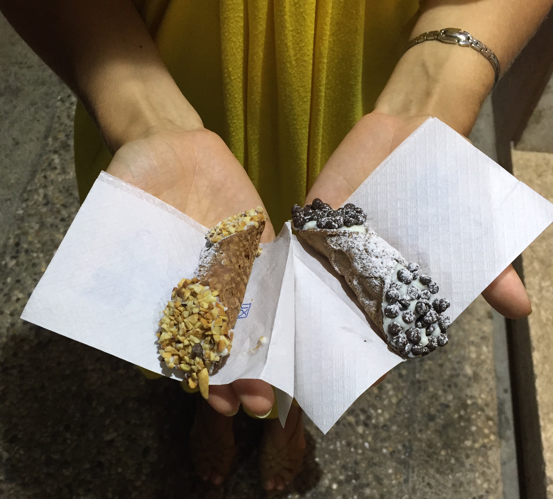 Cannoli. You can never have only one. Don't even try.