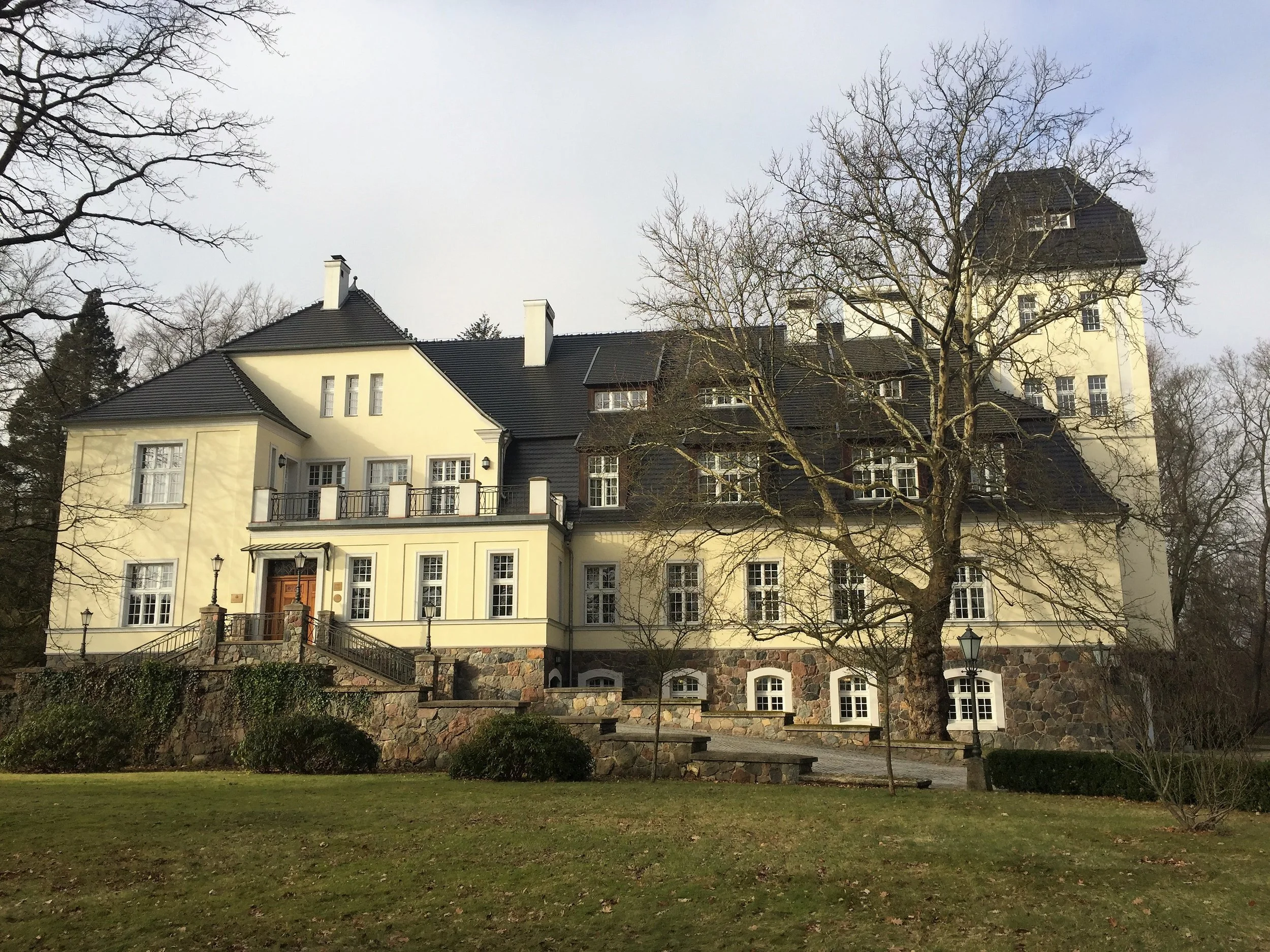 Palac Ciekocinko in Pomerania on Poland's Baltic coast