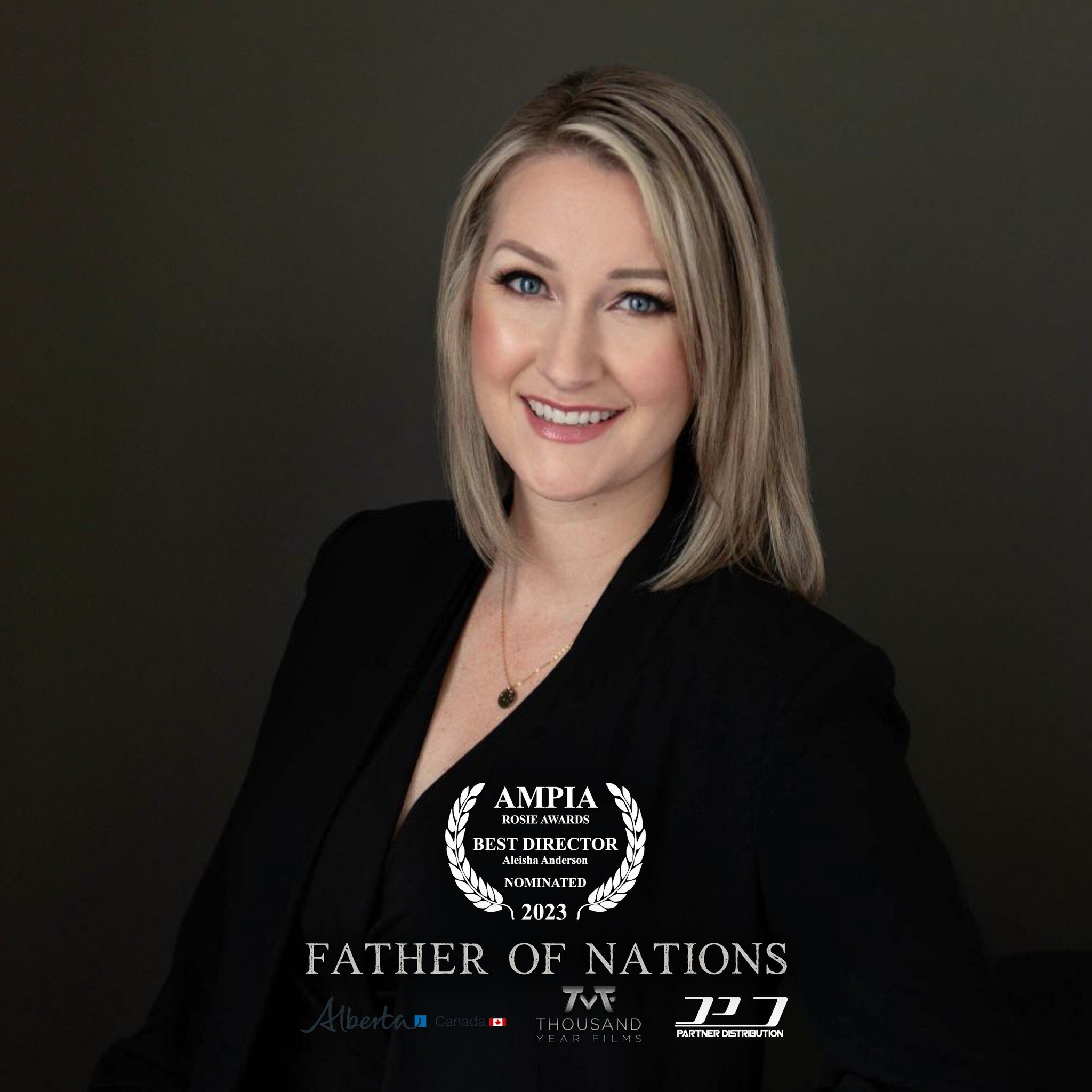 We are extremely honored and thrilled for @aleisha_anderson  to receive Best Director (Scripted over 30 minutes) nomination for &quot;Father of Nations&quot; from @yourampia . In the 5 years that it took create this film Aleisha was a champion of the