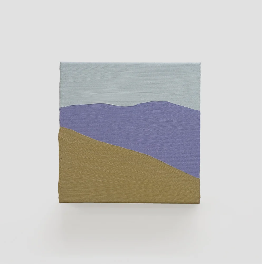 Untitled , 2014, oil on canvas, 8 x 8 in.