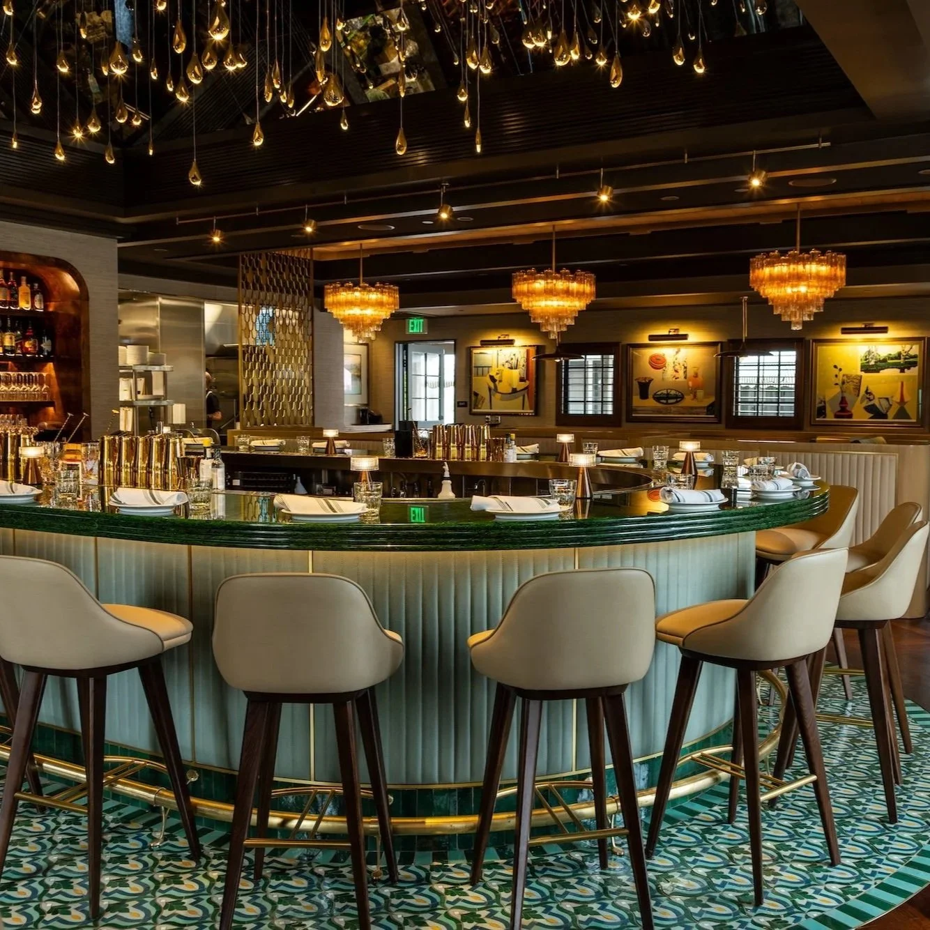 Ospi Montecito Restaurant electrical and lighting design by JMPE Engineering
