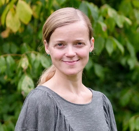 Ieva Regaine - Joyful Beginnings Ieva has a background in early childhood education. She loves crafts, especially crochet. She enjoys teaching crafts to both children and adults. She enjoys working in small groups where the teaching approach can be adjusted to fit each child’s personality. She invites neighborhood children to join her classes where kids can create things with their hands. Ieva loves the outdoors. Several times a year, Ieva, her husband, and three kids camp in the North Georgia mountains. She loves sitting at the fireplace with her crochet project in her lap.