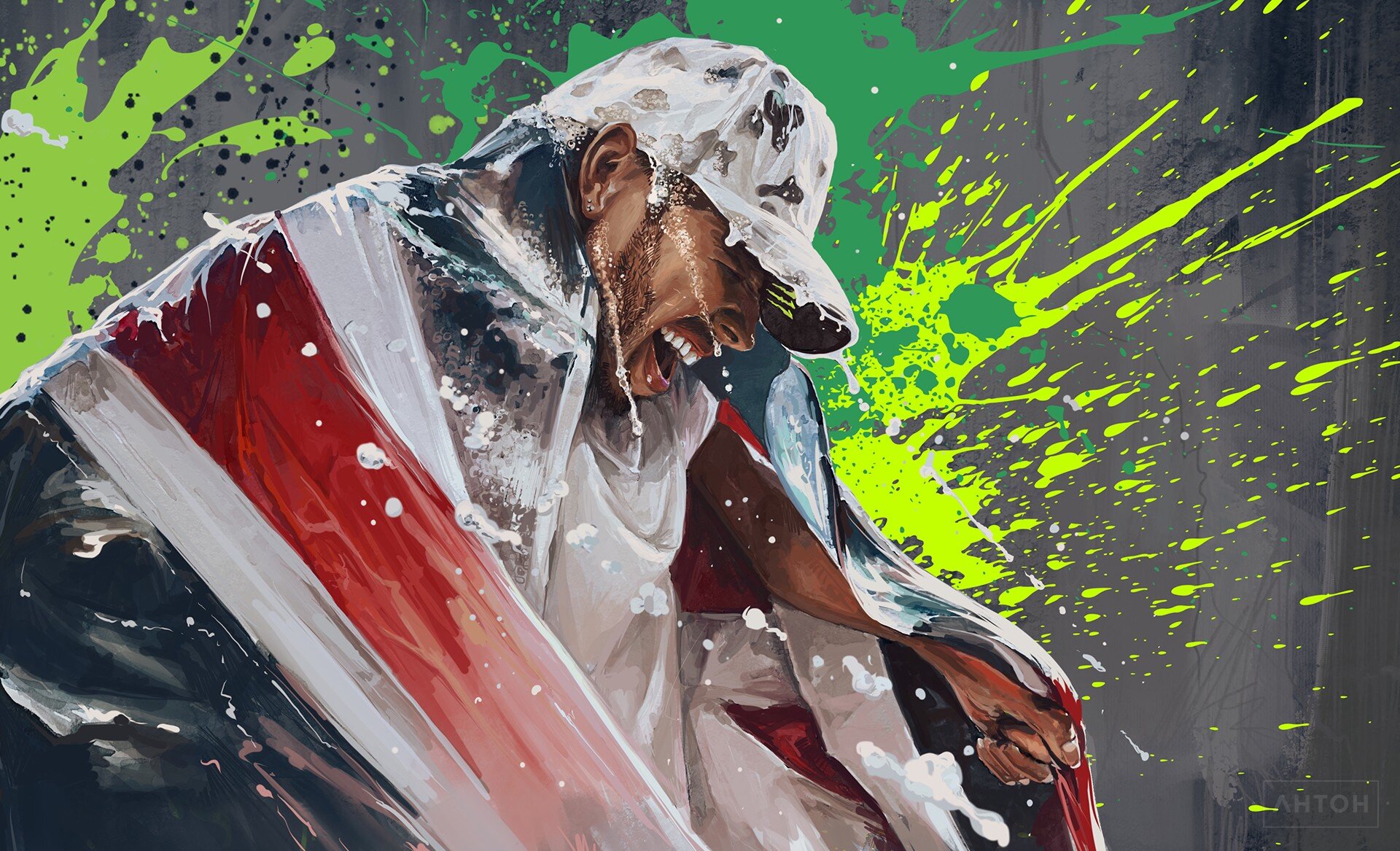 How we can bring an artistic feel to a Motorsport career milestone