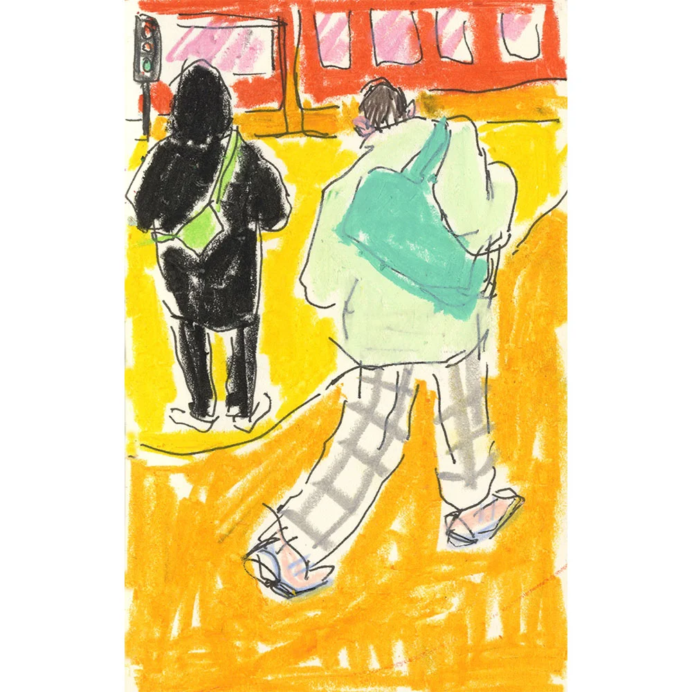 Shaftbury-Theatre-Junction,-Isabella-Cotier,-Oil-Pastel-and-Indian-Ink,-14-x-9-cm,-£275,-Partnership-Editions.jpg