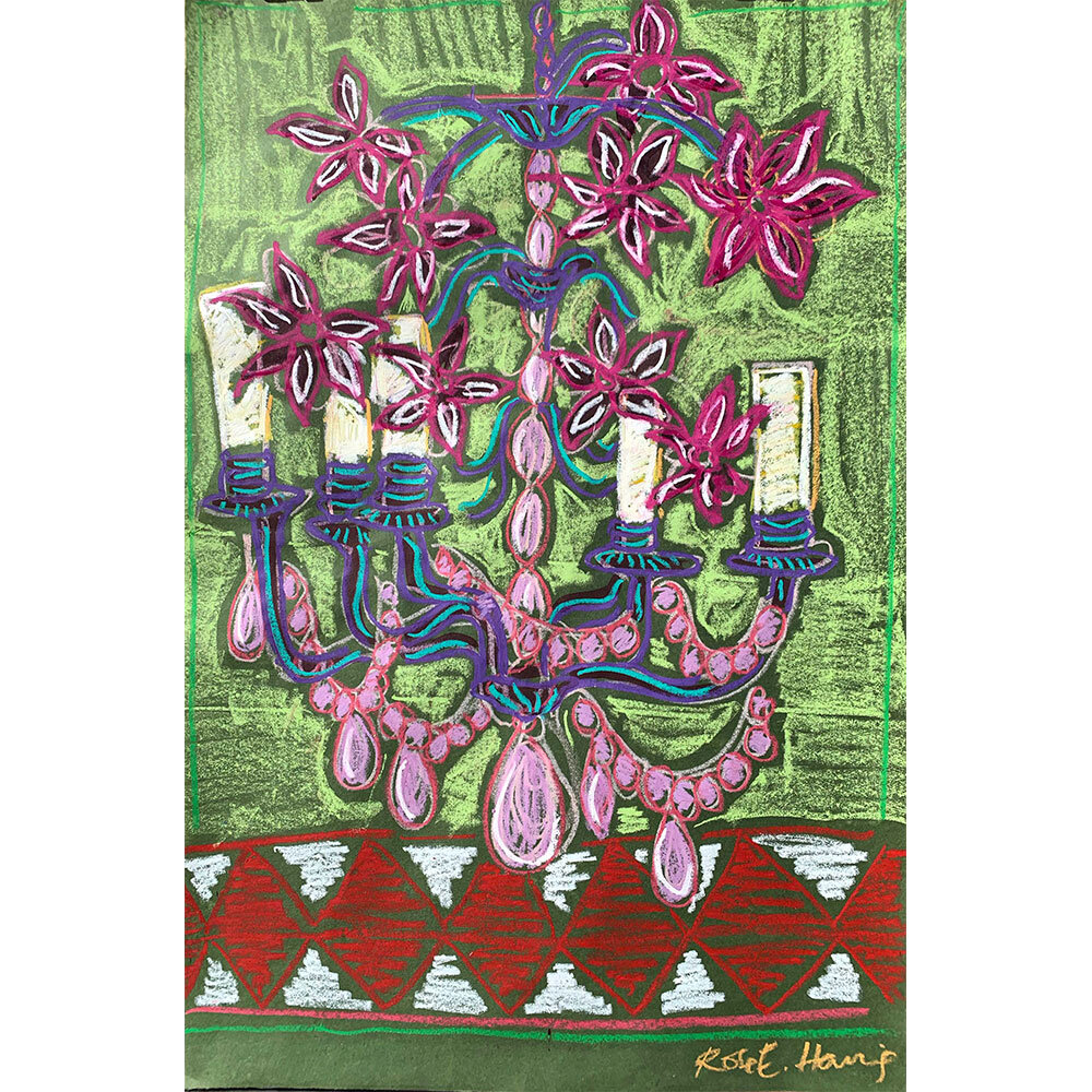 Purple-Venetian-Murano,-Rose-Electra-Harris,-Ink-and-Pastel-on-Mingeishi-Paper,-64-x-97cm,--£750,-Partnership-Editions.jpg