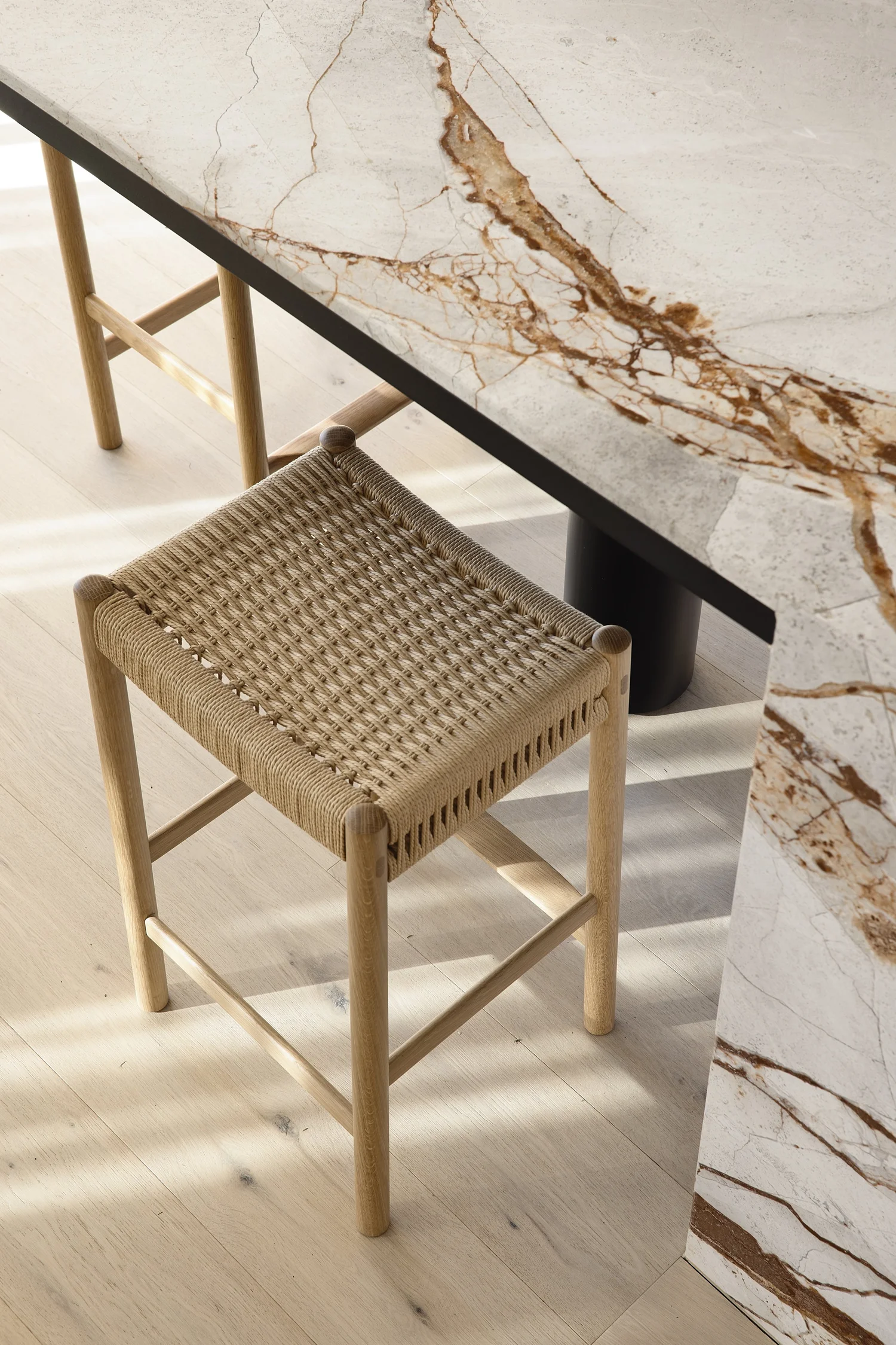 WOVEN STOOL — MADE BY MORGEN
