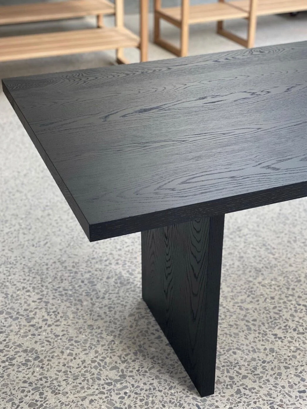 SAND BLASTED DINING TABLE